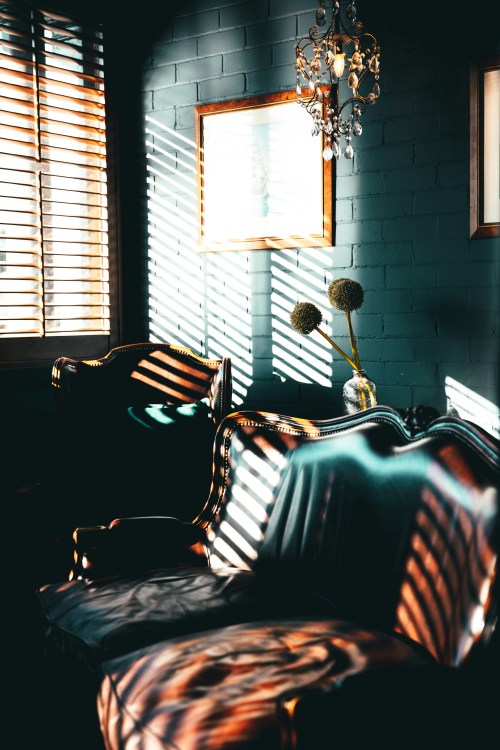 Sunlit living room with furniture positioned to let daylight flow freely