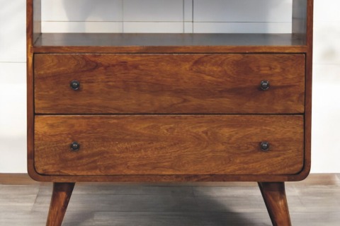 Curved Nordic charm chest