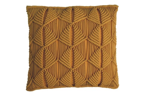 Esmi cushion set in mustard