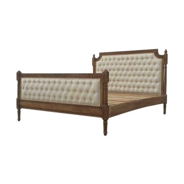 Lana Carved Deep Button Bed