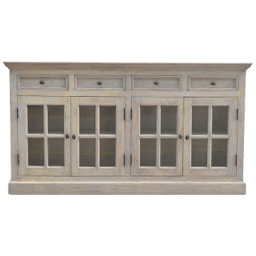 Large Stone Wash Glazed Sideboard
